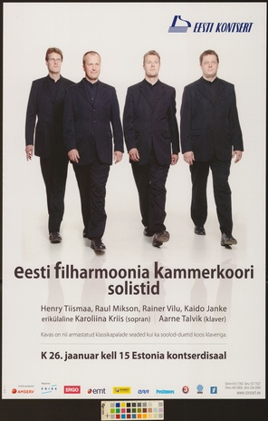 Eesti Filharmoonia Kammerkoori solistid 