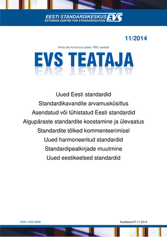 EVS Teataja ; 11 2014-11-07