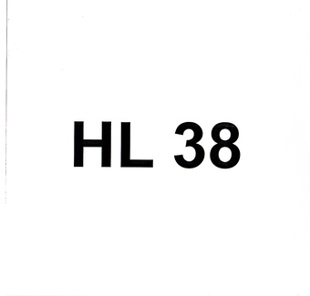 HL 38 : Eesti Muusikafondi heliarhiiv