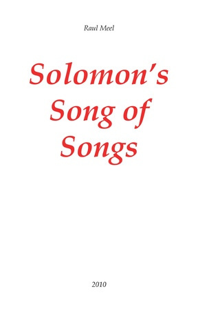 Solomon’s Song of Songs 