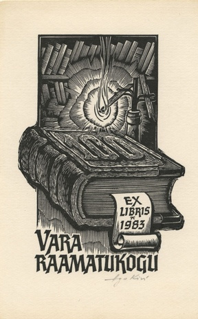 Ex libris 1983 Vara raamatukogu 