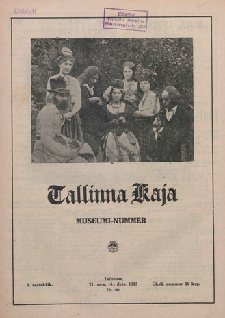Tallinna Kaja : piltidega nädalakiri ; 46 1915-11-21
