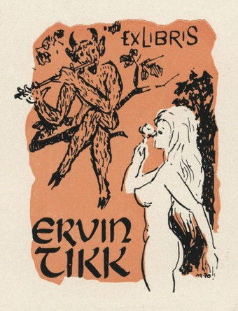 Ex libris Ervin Tikk 