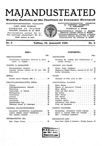 Majandusteated ; 3 1935-01-22