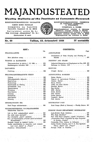 Majandusteated ; 49 1938-12-13