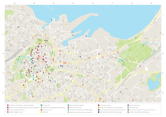 Welcome to Tallinn! : city center map : Explore town by yourself! 