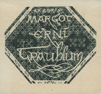 Ex libris Margot Erni Traublum 