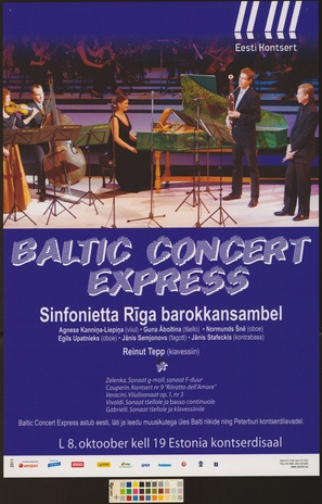 Baltic Concert Express : Sinfonietta Rīga barokkansambel 