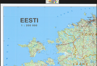 Eesti : [kaitseringkondade kaart] 