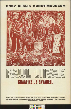 Paul Liivak : graafika ja akvarell