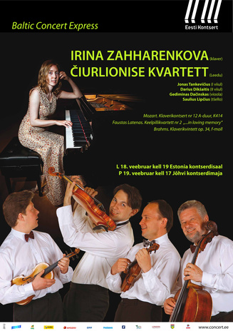 Irina Zahharenkova, Čiurlionise kvartett