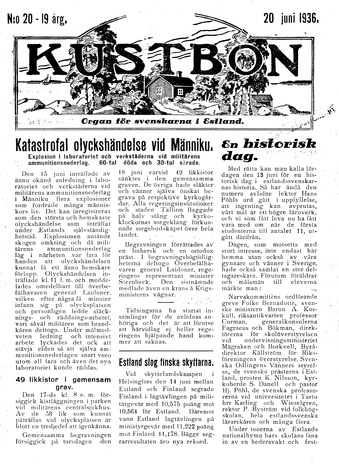 Kustbon ; 20 1936
