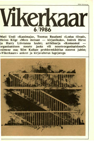 Vikerkaar ; 6 1986-12