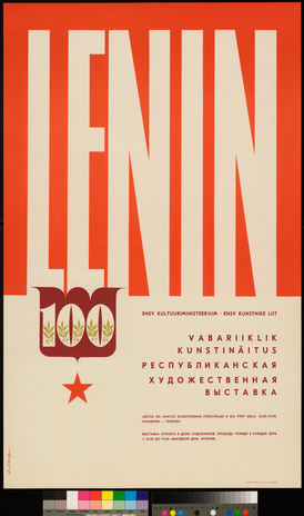 Lenin 100 : vabariiklik kunstinäitus 
