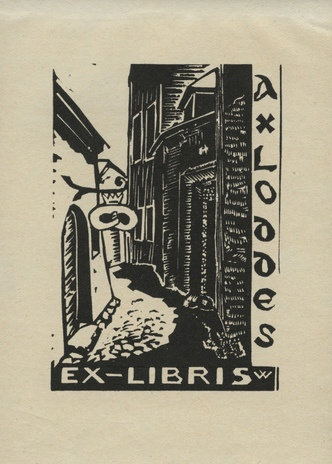 Ex-libris A. Loddes