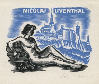 Nicolai Liventhal ex libris 