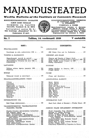 Majandusteated ; 7 1939-02-14
