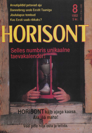 Horisont ; 8 1992