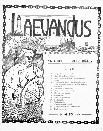 Laevandus ; 6 (26) 1922-06