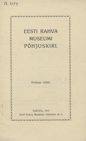 Eesti Rahva Museumi põhjuskiri