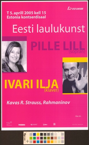 Eesti laulukunst : Pille Lill, Ivari Ilja 