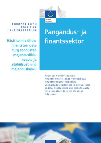 Pangandus- ja finantssektor