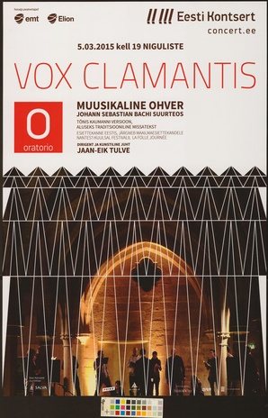 Vox Clamantis : muusikaline ohver 