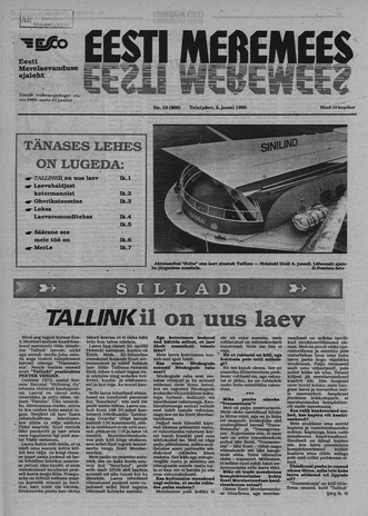 Eesti Meremees ; 10 1990