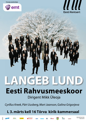 Langeb lund : Eesti Rahvusmeeskoor 