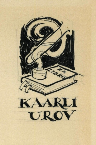 Ex libris Kaarli Urov 