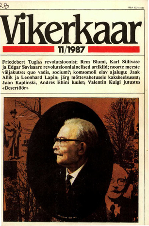 Vikerkaar ; 11 1987