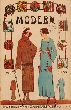Modern : moodi- ja käsitööleht ; 8 1924-08