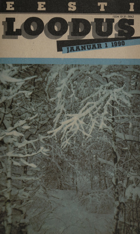 Eesti Loodus ; 1 1990-01