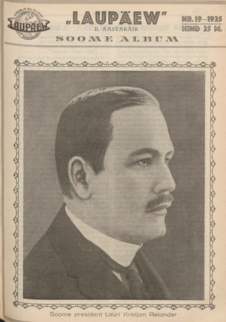 Laupäev : nädala pildileht ; 19 1925