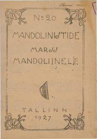 Mandolinistide marss (Mandoliinele ; 20)