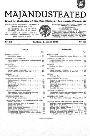 Majandusteated ; 26 1935-07-02
