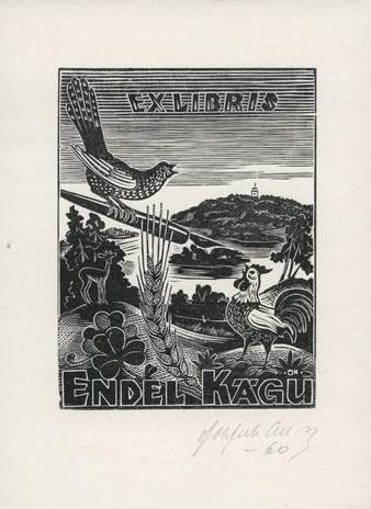 Ex libris Endel Kägu 