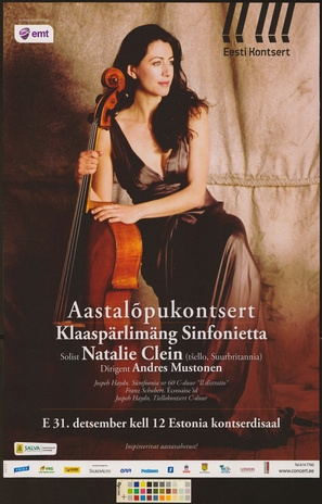 Aastalõpukontsert : Klaaspärlimäng Sinfonietta, Natalie Clein 