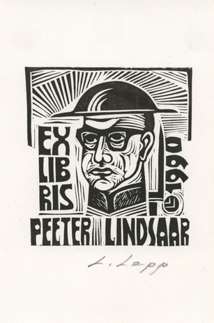 Ex libris Peeter Lindsaar 