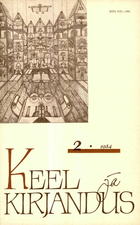 Keel ja Kirjandus ; 2 1984-02