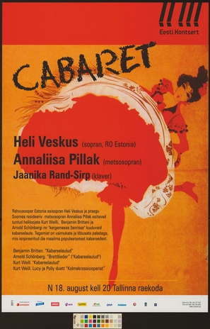 Cabaret : Heli Veskus, Annaliisa Pillak