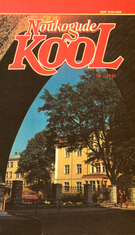 Nõukogude Kool ; 10 1981