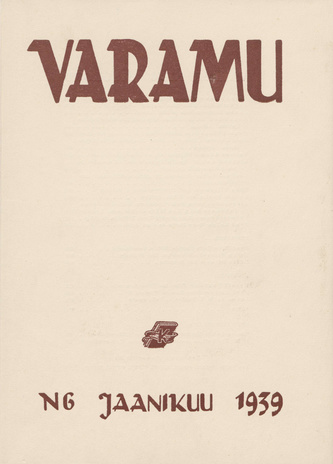 Varamu ; 6 1939-06