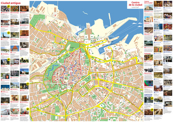 Tallinn : mapa de la ciudad