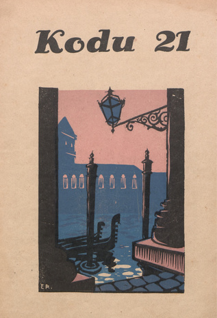 Kodu : perekondlik kirjanduse, teaduse ja kunsti ajakiri ; 21 1935-11-05