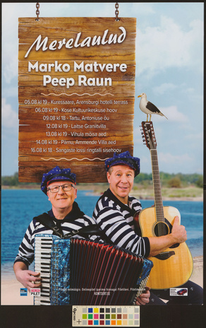 Marko Matvere, Peep Raun : merelaulud 