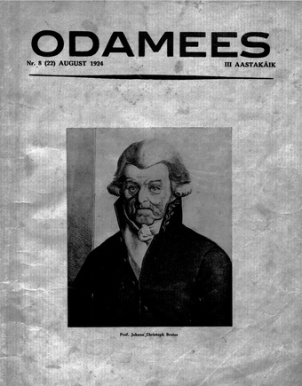 Odamees ; 8 (22) 1924
