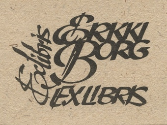 Ex libris Erkki Borg 