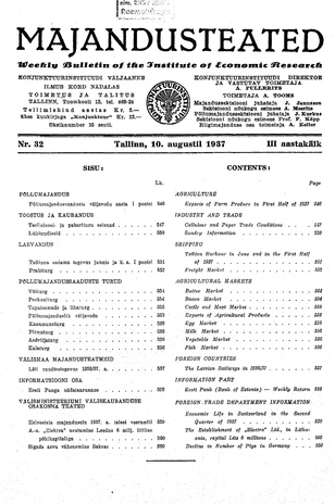 Majandusteated ; 32 1937-08-10