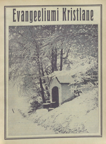 Evangeeliumi Kristlane : Tallinna Immaanueli Evangeeliumi Kristlaste vabausuühingu häälekandja ; 2 1932